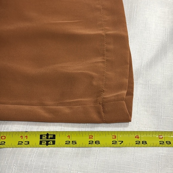 (N3)Tronjori Camel High-Waisted Wide-Leg Culotte Pants
Long Palazzo Pants,Size S - Picture 11 of 16